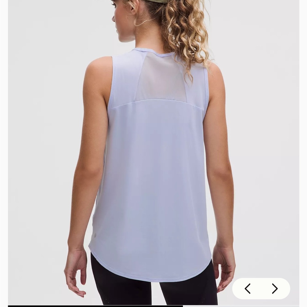 Lululemon sculpt tank white